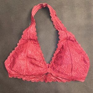 gilly hicks lace halter bralette